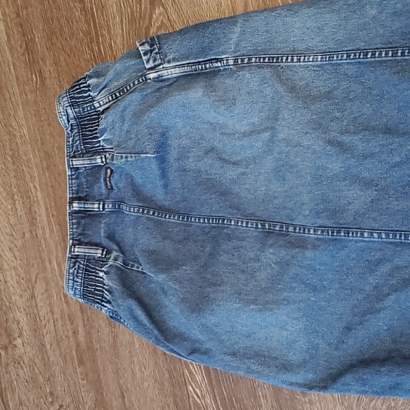 💙🤍 Vintage Calvin Klein High Waisted Jean Wrap Skirt - Denim - SMALL - Picture 14 of 16